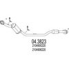 MERCE 2104900220 Catalytic Converter